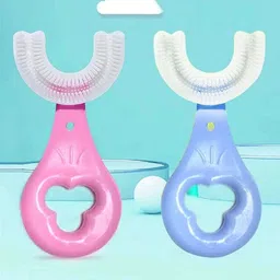truveli U Shape Kids Toothbrush for kids with effective care and performance. Extra Soft Toothbrush image 2