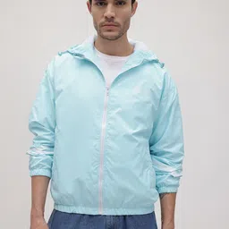 roadster Men Solid Bomber Jacket image 3