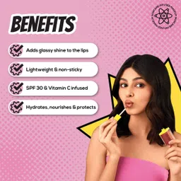 renee Everyday Lip Gloss, Hydrates, Lightweight & Non-Sticky, Skincare Infused Makeup image 3