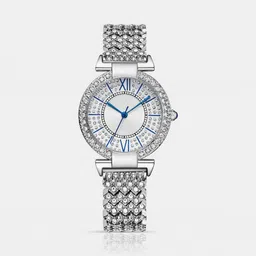 calf & co. New Trandy Stylish Analog Collection Watch_821_Calf_23_Silver Analog Watch - For Women 821_Calf_23_Silver image 4