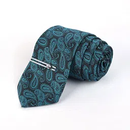 LOUIS STITCH Silk Cufflink & Tie Pin Set image 5
