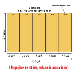 wens Modern & Stylish Lady Multicolour MDF Art Panels image 2