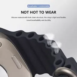 CHG 22mm Silicone Strap for Smart Watches 22 mm Silicone Watch Strap image 4