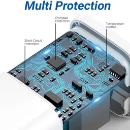 Hespa 33 W SuperVOOC 3 A Wall Charger for Mobile with Detachable Cable image 3