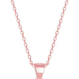 giva 925 Silver Rose Gold Studded Evil Eye Pendant|Lifetime Plating|6 Month Warranty Rhodium Zircon Sterling Silver Pendant-picture-22