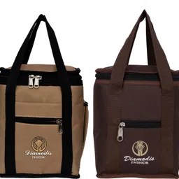Trendy Premium Quality School Office Lunch Bag Upto 3 Boxes Lunch Tiffin Bags A1 Waterproof Lunch Bag-image-10