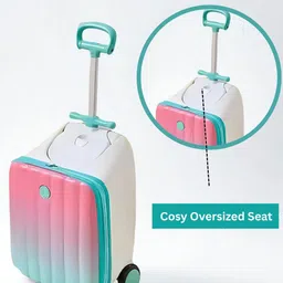 kidopanti Cabin Suitcase (27.8 inch) 2 Wheels - sutecase - Green image 4