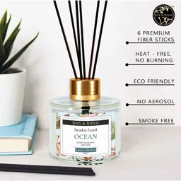 soul & scents Ocean Scented Oil Reed Diffuser image 2