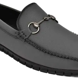 JACTOOZ New Comfortable & Lightweight Loafers For Men ( GREY ) Loafers For Men Loafers For Men image 4