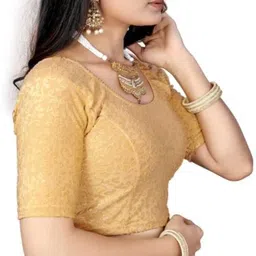 priyanka textiles Round Neck Women Blouse image 2