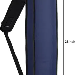 jumrpae Waterproof Polyester Cricket Bat Carry Bag Suitable For All Bats (JPBTBAG01) Bat Cover Free Size image 3