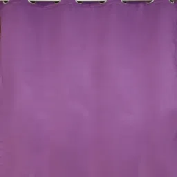 exporthub Purple Solid Polyester 7 Ft Blackout Eyelet Door Curtains (Set of 2) image 4