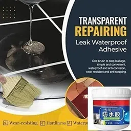 newsparsh sonal Invisible Waterproof Glue Clear Concrte PaInt No Leak Adhesive Glue image 5