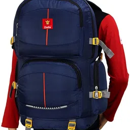 sky spirit LARGE 55L TRAVEL BACKPACK FOR OUTDOOR SPORT HIKING Rucksack - 50 L (blue) Rucksack - 50 L-picture-15