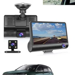 maties 1080P 4 inches LCD car Dash Cam for car security Reverse Assist Camera System Black LCD-picture-38