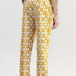 Snitch Penguin Print Yellow Pyjama Men Pyjama image 2