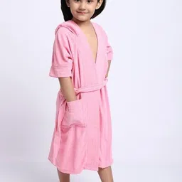 elevanto Pink XL Bath Robe image 4