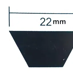 generic Fenner Poly-F Plus PB, C90, Heavy-Duty Industrial V-Belt, Heat and Oil Resistant, Black, image 5