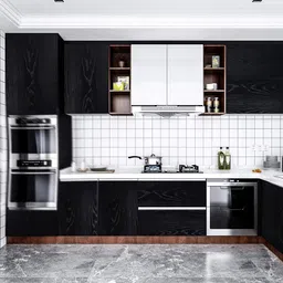 maefele 304 cm Black Wood Like Self Adhesive PVC Easy to Install Wallpaper Self Adhesive Sticker image 1