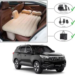 gadiparts ™ Car Inflatable Bed Beige with Two Air Pillows with Pump Kit for Alturas Car Inflatable Bed-picture-20