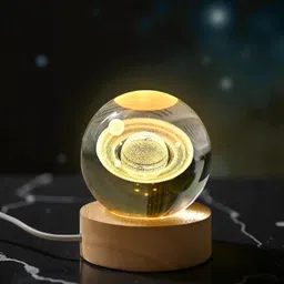 aipom Saturn Planet Crystal Ball Lamp Table Lamp-picture-32
