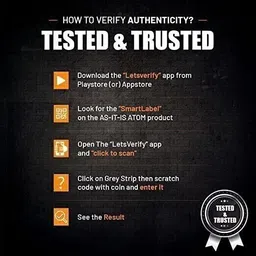 as-it-is nutrition ATOM ISO Whey Gold 1Kg | 100% Whey Protein Isolate | Whey Protein image 3