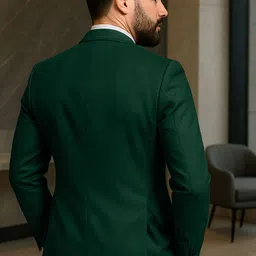 verticals Men Men 3 Piece Suit Solid Suit image 2