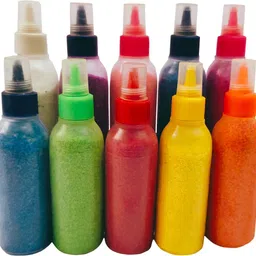 Pack of 10 Rangoli Powder-image-1