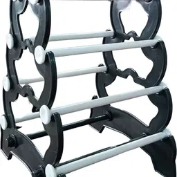 abirami kitchens 4 STEP Double side (Black with white) Bangle stand ,Bangle organizer Jewellery Organizer image 4