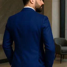 verticals Men Men 3 Piece Suit Solid Suit image 2
