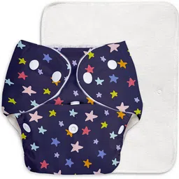 superbottoms BASIC Cloth diapers with 2 inserts for Baby fits 3 Months -3 Years image 3