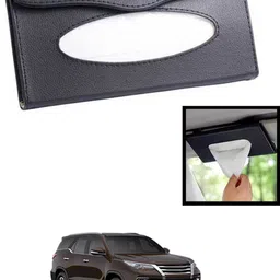 maties Universal Lightweight/Waterproof Leatherite Rectangle Black Tissue For Car-109 Vehicle Tissue Dispenser-picture-34