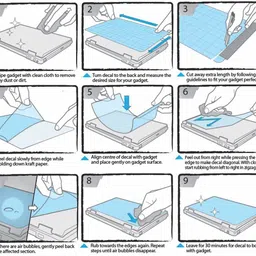 POINT ART HQ Laptop Skin Decal Sticker Vinyl Fits Size Bubble Free � New Avengers Logo Primium Matte Vinyl Laptop Decal 15.6 image 5