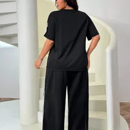 dockstreet Women Striped White Track Pants image 3