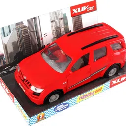 dealbindaas Mahindra XUV 500 Pull Back |Opening Doors|Miniature Scaled Models|-Red image 2