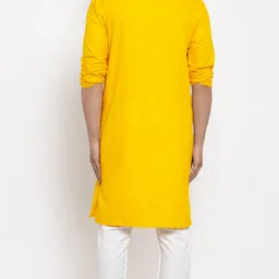 vasudha creation Men Cotton Blend Kurta Pyjama Set image 2