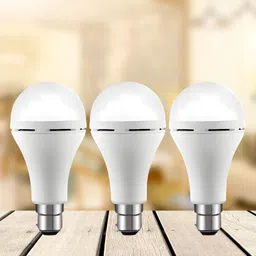 clairbell Emergency 15W Inverter LED Bulb with 1200mAh Rechargeable Battery Pack of 3 F431 4 hrs Bulb Emergency Light-picture-24