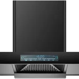 kaff K-SERIES KET 90A T-Shape Filterless Chimney 90 CM with 1450 m3/hr Suction Wall Mounted Grey 1450 CMH Chimney-picture-11