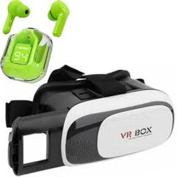 VisionSphere VR Box Headset with Ultrapods Earbuds Smart Bundle 5.8 GHz AM3 2 Core Processor Designed for Mobile-picture-21