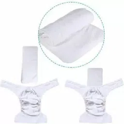 budum budum BABY Cotton Microfiber Bamboo Insert Reusable Washable for Baby Diapers -(0-24M) image 3