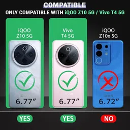 aibex Flip Cover for Vivo T4 5G / iQOO Z10 5G |Premium Leather Finish | Magnetic Closure | Kickstand Feature image 2