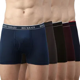 big krazi Pack of 3 Solid Men Trunk image 1