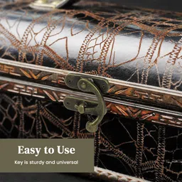 verilux Vintage Metal Hasp Lock for Box Chest/Lid Lock image 4