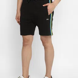 alan jones Solid Men Black Basic Shorts, Regular Shorts, Sports Shorts-picture-14