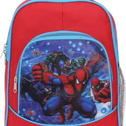 globalstar Spiderman Pre-School 35.5cm For Nursery (LKG/UKG/1st to 4th std)Boys & Girls Bag Waterproof School Bag-picture-24