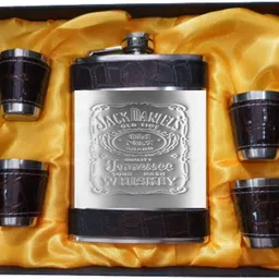 target plus 8oz JD Stainless Steel Hip Flask-picture-21