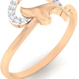 Diamtrendz Jewels R-RG-81 18kt Diamond Rose Gold ring image 1