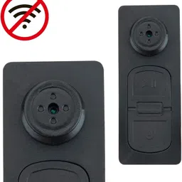 Point Zero New HD Mini Shirt Button camera Camera 720p And 32GB Support Without WIFI Security Camera image 4