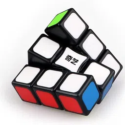 cuberkart QiYi 1x3x3 Cube Super Floppy 331 Stickerless Cuboid Puzzle Black-Base image 5