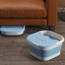 waktoro Foot Soaking Tub Collapsible Foot Bath Soak Tub for Soaking Feet Pedicure Bowl-picture-23